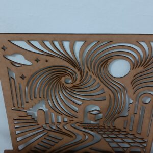 Surrealismo - Quadro em MDF