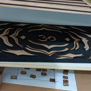 Fragmento Om - Quadro em MDF
