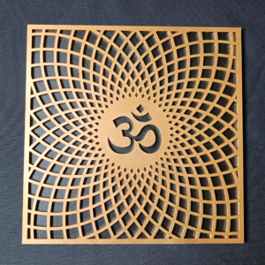 Ommm Pétalas da Vibração - Quadro em MDF